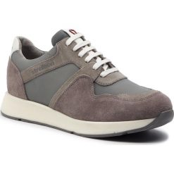 Sneakersy STRELLSON - Trail 4010002633 Light Grey 801. Szare sneakersy męskie Strellson, na co dzień, bez wzorów, ze skóry, bez zapięcia. Za 399,00 zł.