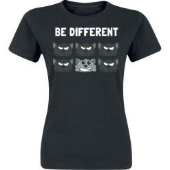 Bluzki damskie: Be Different Koszulka damska czarny