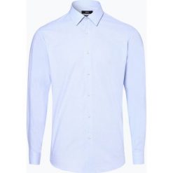 BOSS - Koszula męska – Eliott, niebieski. Czarne koszule męskie marki Boss, m. Za 399,95 zł.