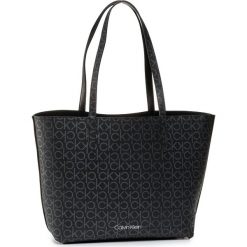 Torebka CALVIN KLEIN - Ck Mono Shopper Rev Md K60K606565 0GJ. Czarne torby damskie na zakupy Calvin Klein, bez wzorów, ze skóry ekologicznej, klasyczne, bez dodatków. Za 749,00 zł.