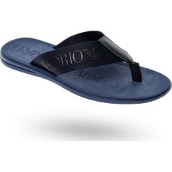 KLAPKI Emporio Armani. Kapcie męskie Emporio Armani. W wyprzedaży za 655,20 zł.