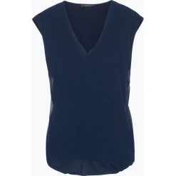Esprit Collection - Damska bluzka bez rękawów, niebieski. Niebieskie bluzki damskie marki Esprit Collection, bez wzorów, z wiskozy, bez kołnierzyka, bez rękawów. Za 79,95 zł.