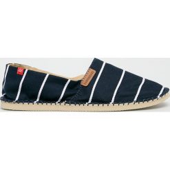 Havaianas - Espadryle. Niebieskie espadryle męskie Havaianas, bez wzorów, z materiału. Za 129,90 zł.
