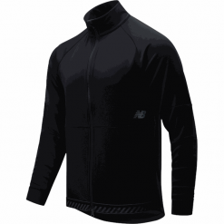 New Balance MJ01262BK. Pomarańczowe kurtki sportowe męskie New Balance, m, bez wzorów, z elastanu, bez kaptura, na fitness i siłownię. W wyprzedaży za 299,99 zł.