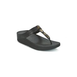 Klapki damskie: Japonki FitFlop ROKA TOE-THONG SANDALS