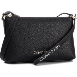 Torebka CALVIN KLEIN - Neat Ew Crossbody K60K604418 001. Czarne listonoszki damskie Calvin Klein, ze skóry ekologicznej, bez dodatków. Za 449,00 zł.