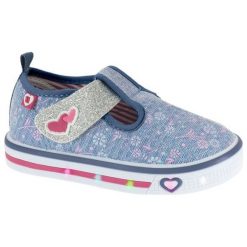 Beppi Baleriny Canvas Shoe 29 Niebieskie. Brązowe baleriny dziewczęce BEPPI, na lato, bez wzorów, z materiału, bez zapięcia. Za 75,00 zł.