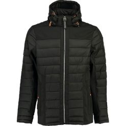 Kurtka przejściowa "Baleine" w kolorze czarnym. Czarne płaszcze przejściowe męskie Geographical Norway Men, s, z aplikacjami, bez kaptura. W wyprzedaży za 224,95 zł.