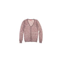 Sweter damski ze ściągaczami, klasyczny, z guzikami. Szare swetry klasyczne damskie marki TXM. Za 14,99 zł.