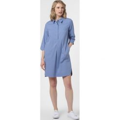 Marie Lund - Sukienka damska, niebieski. Niebieskie sukienki damskie Marie Lund, do pracy, bez wzorów, eleganckie, z koszulowym kołnierzykiem, bez rękawów, koszulowe. Za 349,95 zł.