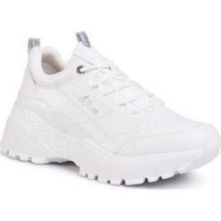 Sneakersy S.OLIVER - 5-23686-24 White Uni 107. Białe półbuty damskie S.Oliver, ze skóry ekologicznej. Za 239,00 zł.