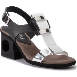 Sandały HISPANITAS - Lara CHV98553 Black. Czarne klapki damskie Hispanitas, bez wzorów, ze skóry ekologicznej, bez obcasa, na obcasie. W wyprzedaży za 289,00 zł.