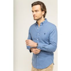 Koszula Polo Ralph Lauren 710784334. Niebieskie koszule męskie Polo Ralph Lauren, xl, bez wzorów, casualowe, polo, bez rękawów. W wyprzedaży za 309,00 zł.