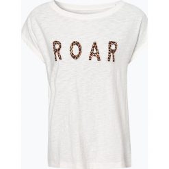 S.Oliver Casual - T-shirt damski, beżowy. Brązowe t-shirty damskie marki s.Oliver Casual, s, z haftami, casualowe, bez kołnierzyka. Za 99,95 zł.