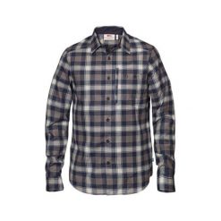 Fjällräven Fjällglim Shirt, Nocne niebo | 575 | XXXL. Koszule męskie Fjällräven, m, bez wzorów, bez kołnierzyka, bez rękawów. W wyprzedaży za 516,25 zł.