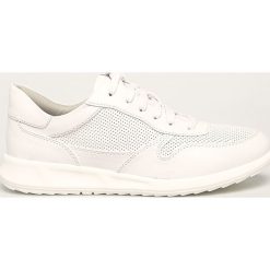 Tamaris - Buty. Białe buty sportowe damskie Tamaris, bez wzorów, ze skóry ekologicznej, sportowe. Za 169,90 zł.