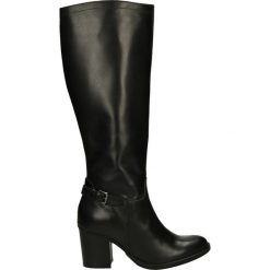 Kozaki ocieplane - 7234209 NERO. Czarne buty zimowe damskie marki Venezia, ze skóry. Za 299,00 zł.