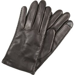 Rękawiczki damskie: Polo Ralph Lauren CORSETED GLOVE Rękawiczki pięciopalcowe black