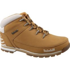 Timberland Euro Sprint Hiker 6235B. Pomarańczowe buty trekkingowe męskie marki Timberland, na zimę, z nubiku, do biegania. W wyprzedaży za 599,99 zł.