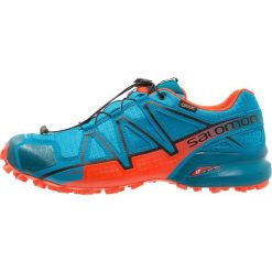 Salomon SPEEDCROSS 4 GTX Obuwie do biegania Szlak fjord blue. Niebieskie buty do biegania męskie Salomon, z gumy, salomon speedcross. Za 699,00 zł.