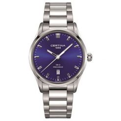 ZEGAREK CERTINA DS 2 Gent Precidrive C024.410.11.041.20. Szare zegarki męskie CERTINA, ze stali. Za 1740,00 zł.