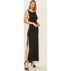 Michael Kors - Sukienka. Czarne sukienki damskie Michael Kors, na co dzień, s, bez wzorów, z poliesteru, z okrągłym kołnierzem, bez rękawów, proste. W wyprzedaży za 899,90 zł.