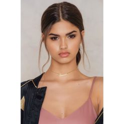 Naszyjniki damskie: NA-KD Accessories Naszyjnik Season – Gold