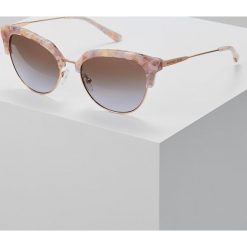 Okulary przeciwsłoneczne damskie: Michael Kors Okulary przeciwsłoneczne pastel pink mosaic/shiny rosegoldcoloured