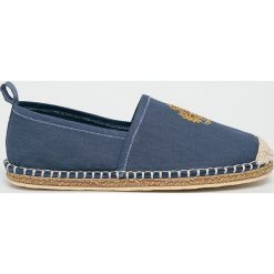 Polo Ralph Lauren - Espadryle. Niebieskie espadryle męskie Polo Ralph Lauren, bez wzorów, z materiału. Za 389,90 zł.