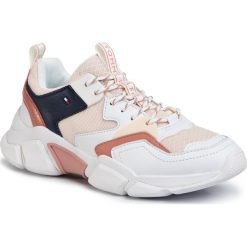 Sneakersy TOMMY HILFIGER - Chunky Lifestyle Sneaker FW0FW04695 Brick Rose GNQ. Różowe półbuty damskie TOMMY HILFIGER, ze skóry ekologicznej. Za 579,00 zł.