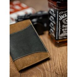 Portfel męski skórzany Always Wild N4-SAF czarny - Czarny. Czarne portfele męskie ALWAYS WILD, bez wzorów, ze skóry. Za 44,99 zł.
