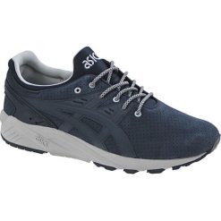 Asics Asics Gel-Kayano Trainer Evo H620L-5050 46,5 Granatowe. Buty sportowe damskie Asics, bez wzorów, ze skóry, sportowe, asics gel kayano. W wyprzedaży za 279,99 zł.