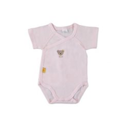 Body niemowlęce: STEIFF Girls Baby Body kopertowe barely pink