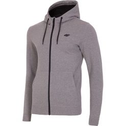 Bluzy męskie: Bluza męska BLM003 – średni szary melanż