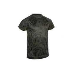 Koszulka fitness kardio krótki rękaw FTS 120 męska. Czerwone koszulki męskie DOMYOS, s, z poliesteru, krótkie, na fitness i siłownię. Za 29,99 zł.