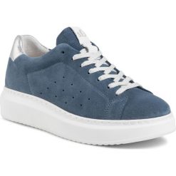 Sneakersy S.OLIVER - 5-23630-33 Blue 800. Niebieskie półbuty damskie S.Oliver, na co dzień, bez wzorów, ze skóry, bez obcasa, na płaskiej podeszwie, bez zapięcia. W wyprzedaży za 249,00 zł.