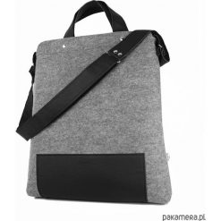TORBA Z FILCU MAXI 04 niebieski zamek na laptopa. Niebieskie torby na laptopa Pakamera, bez wzorów, ze skóry. Za 240,00 zł.