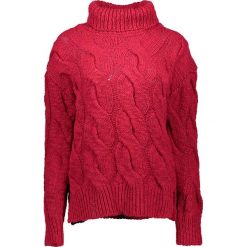 Golfy damskie: Sweter w kolorze czerwonym