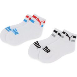 Zestaw 2 par niskich skarpet unisex PUMA - 889986 Whie 027. Białe skarpetki damskie Puma, bez wzorów, z elastanu. Za 29,00 zł.