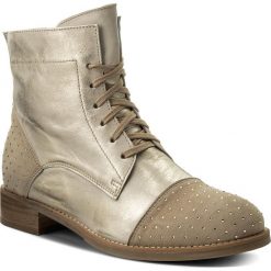 Botki SERGIO BARDI - Barrea SS127299218AF 603. Żółte botki damskie na obcasie marki Sergio Bardi, ze skóry. W wyprzedaży za 259,00 zł.