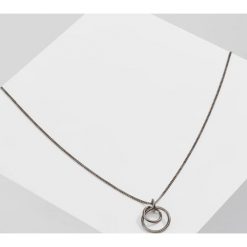 Biżuteria i zegarki: Vibe Harsløf EXCLUSIV ANNA Naszyjnik black rhodium