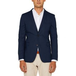Marynarka w kolorze granatowym. Niebieskie marynarki męskie Esprit Man, m, bez wzorów. W wyprzedaży za 219,95 zł.