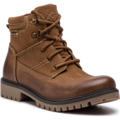 Trapery LASOCKI - WI20-ASPEN-04 Brown. Brązowe buty zimowe damskie marki Lasocki, z nubiku. Za 199,99 zł.