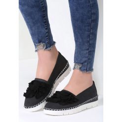Espadryle damskie: Czarne Espadryle Choose