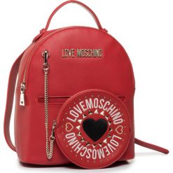Plecak LOVE MOSCHINO - JC4105PP1ALQ150A Rosso. Czerwone plecaki damskie Love Moschino, bez wzorów, ze skóry ekologicznej, eleganckie. Za 869,00 zł.