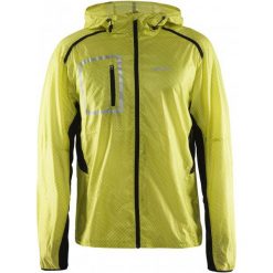 Craft Kurtka Focus 2.0 Hood Yellow Xl. Żółte kurtki do fitnessu męskie Craft, m, z materiału. W wyprzedaży za 319,00 zł.