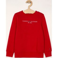 Tommy Hilfiger - Bluza dziecięca 98-176 cm. Niebieskie bluzy chłopięce TOMMY HILFIGER, z aplikacjami, z elastanu, bez rękawów, bez kaptura. W wyprzedaży za 159,90 zł.