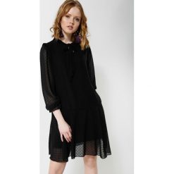 Sukienki: Czarna Sukienka Romantic Love