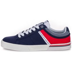 Pepe Jeans Tenisówki Męskie North Half 44 Ciemnoniebieskie. Szare trampki męskie marki Pepe Jeans, bez wzorów, z jeansu, bez zapięcia. Za 290,00 zł.