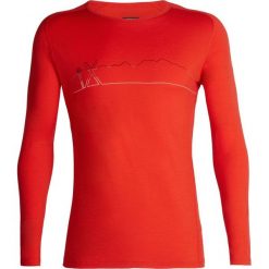 Icebreaker Koszulka męska z długim rękawem Mens 200 Oasis Deluxe Raglan LS Crewe Single Line Ski Chili Red XXL. Czerwone koszulki męskie termoaktywne Icebreaker, xxl, bez wzorów, z wełny, bez kołnierzyka, z długim rękawem, długie, outdoorowe. W wyprzedaży za 269,00 zł.